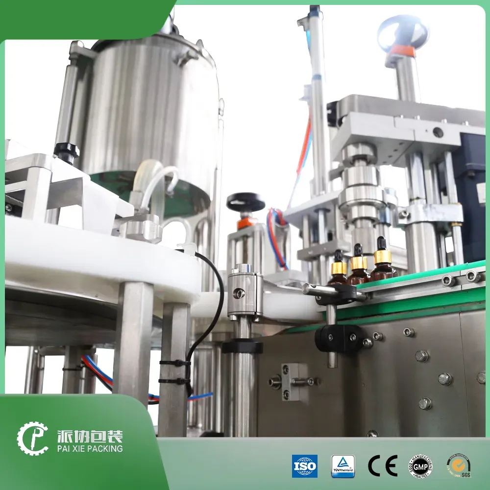 Автоматическая машина для заполнения жидкостей с PLC-контролем 3