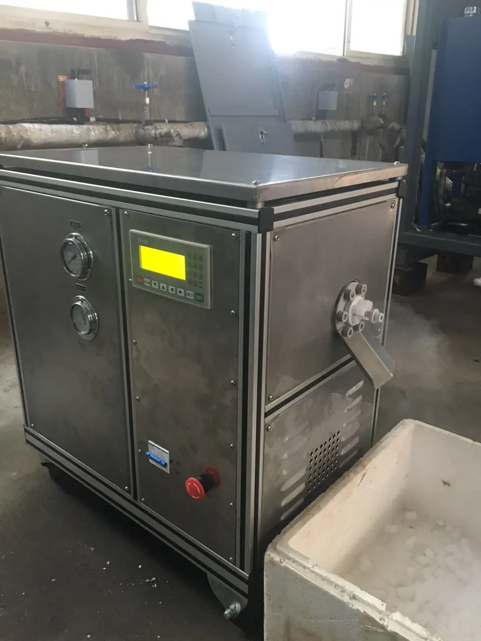 Машины для сухого льда для рыбной промышленности 3