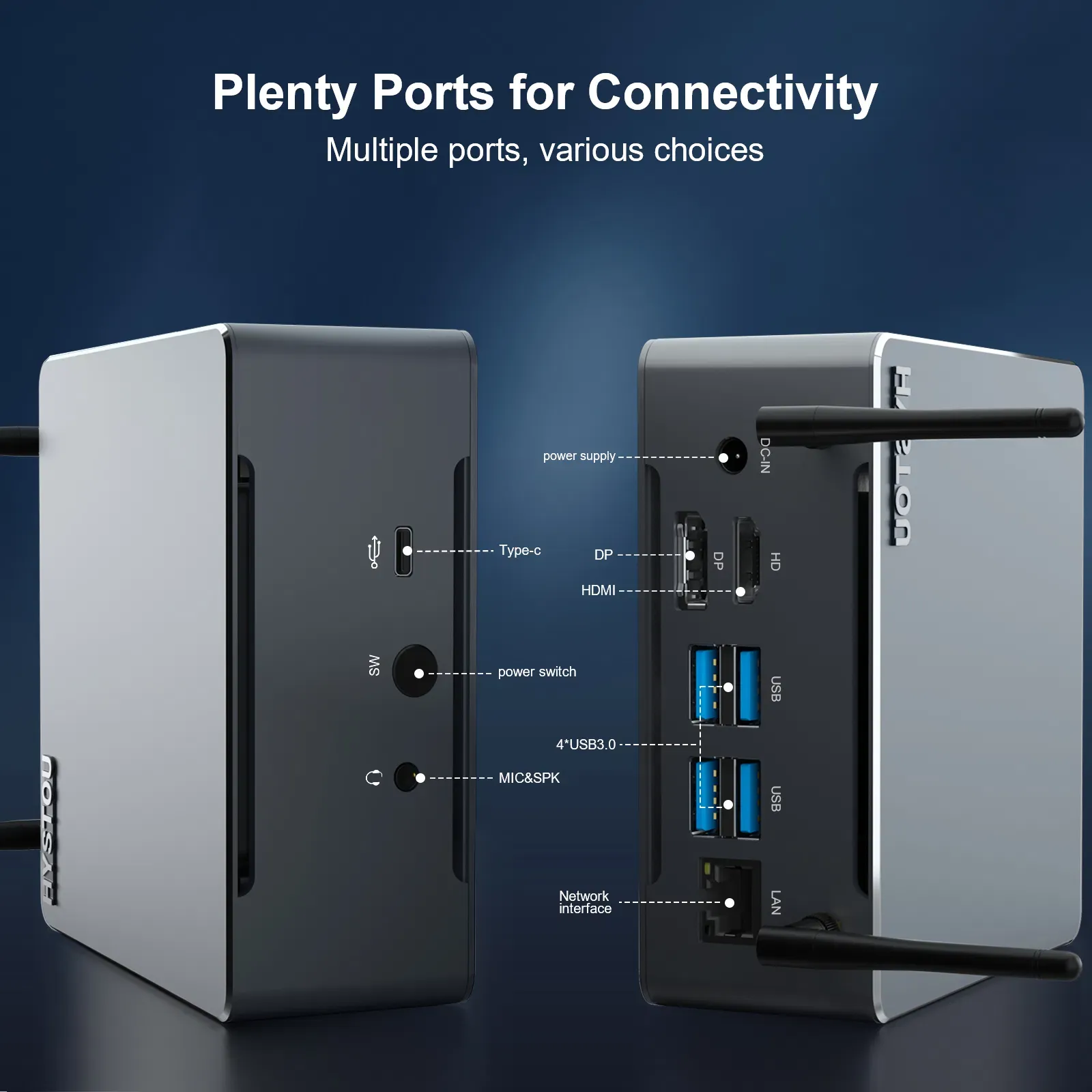 Мини-ПК HYSTOU M6 с процессором AMD Ryzen 5 и 32 ГБ ОЗУ 2