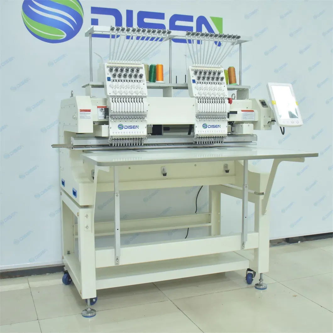 Двухголовочная коммерческая вышивальная машина для профессионального использования 3