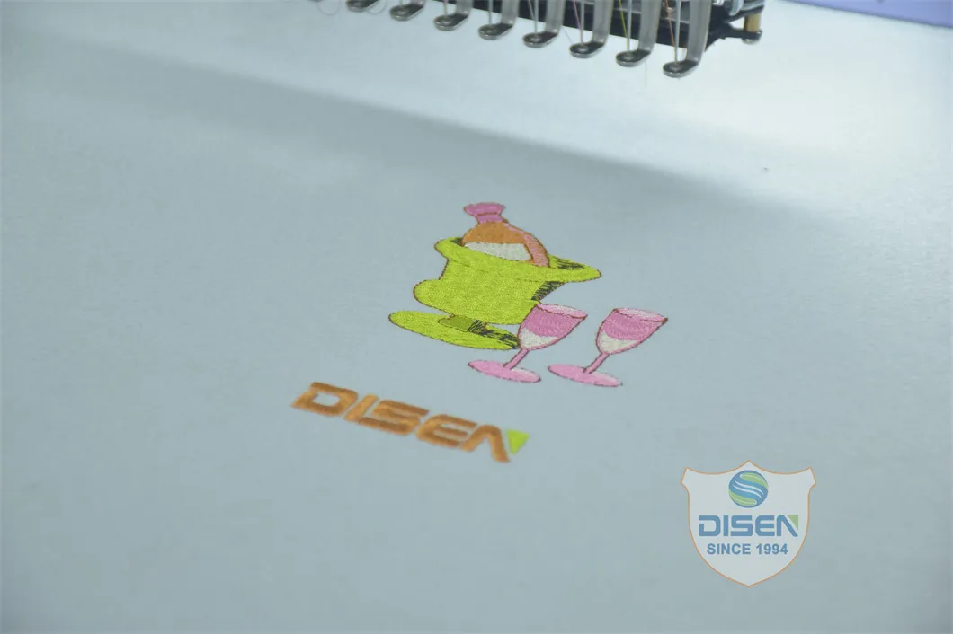 Двухголовочная коммерческая вышивальная машина для профессионального использования 6