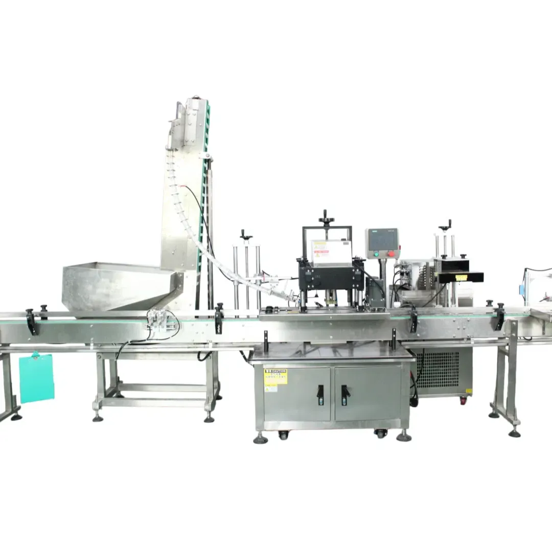 Автоматическая машина для закручивания крышек с пневматической системой управления