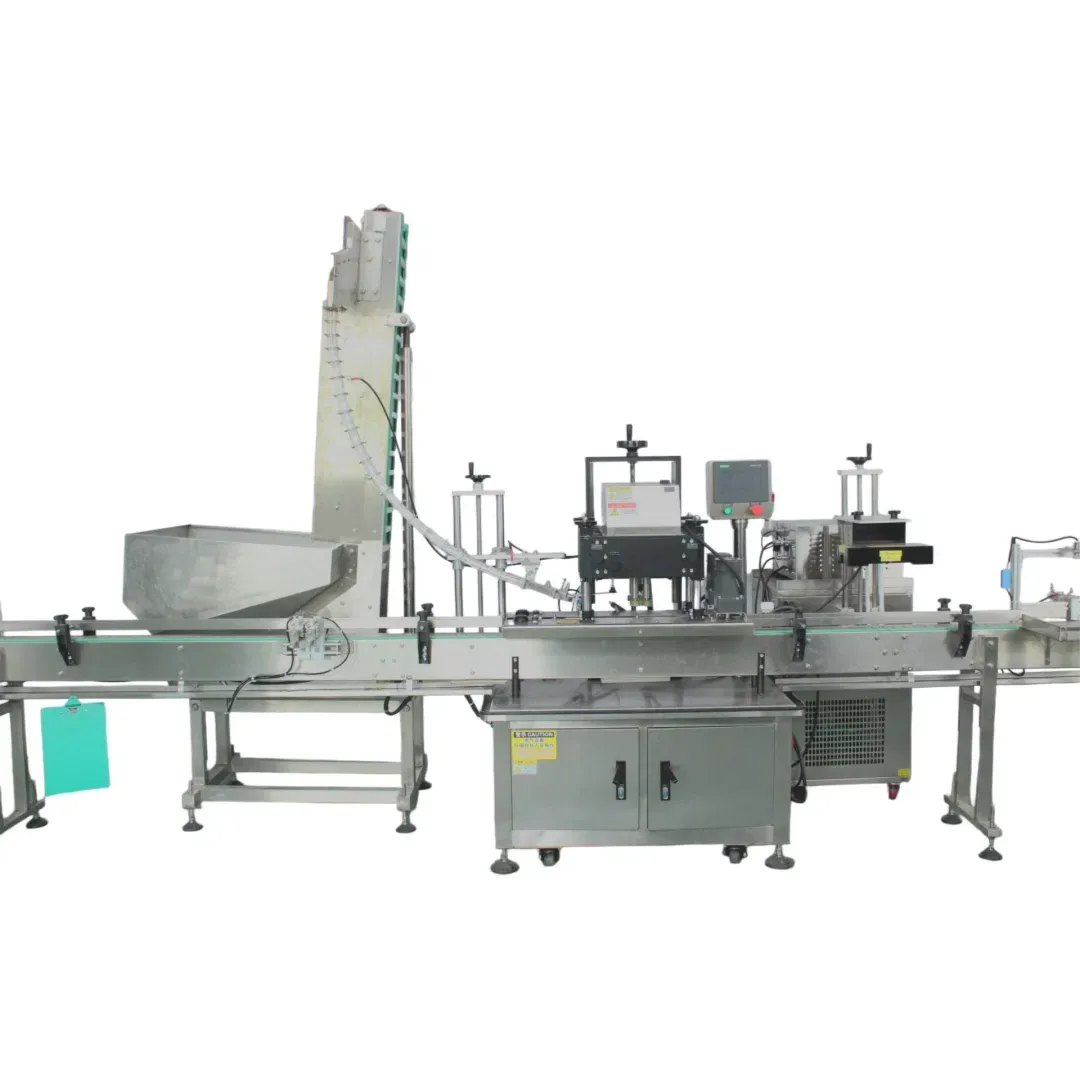 Автоматическая машина для закручивания крышек с пневматической системой управления 2