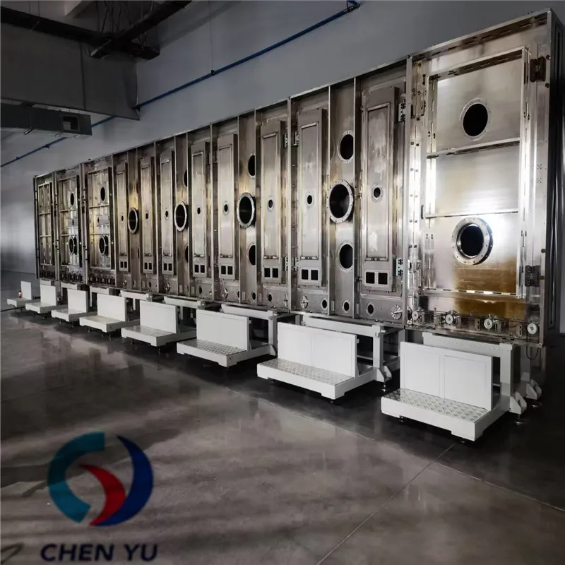 Промышленная система покрытия с камерой из нержавеющей стали 5