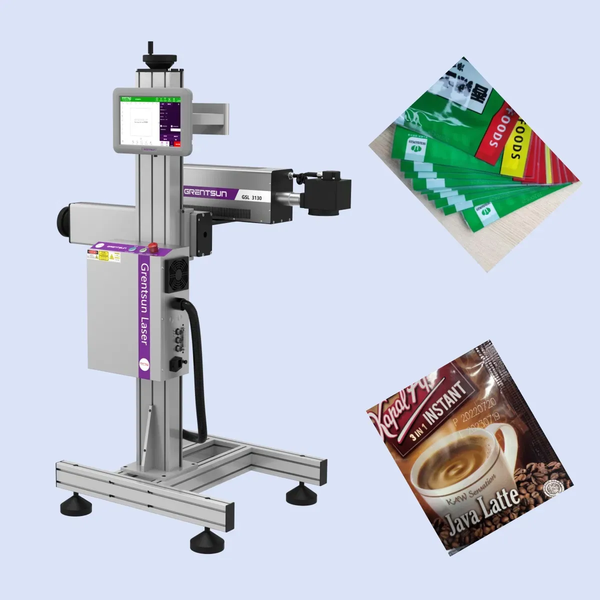 Профессиональная лазерная маркировочная машина CO2 GSL3000