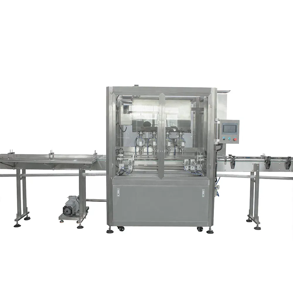 Автоматическая сервоприводная роторная насосная машина для розлива бутылок