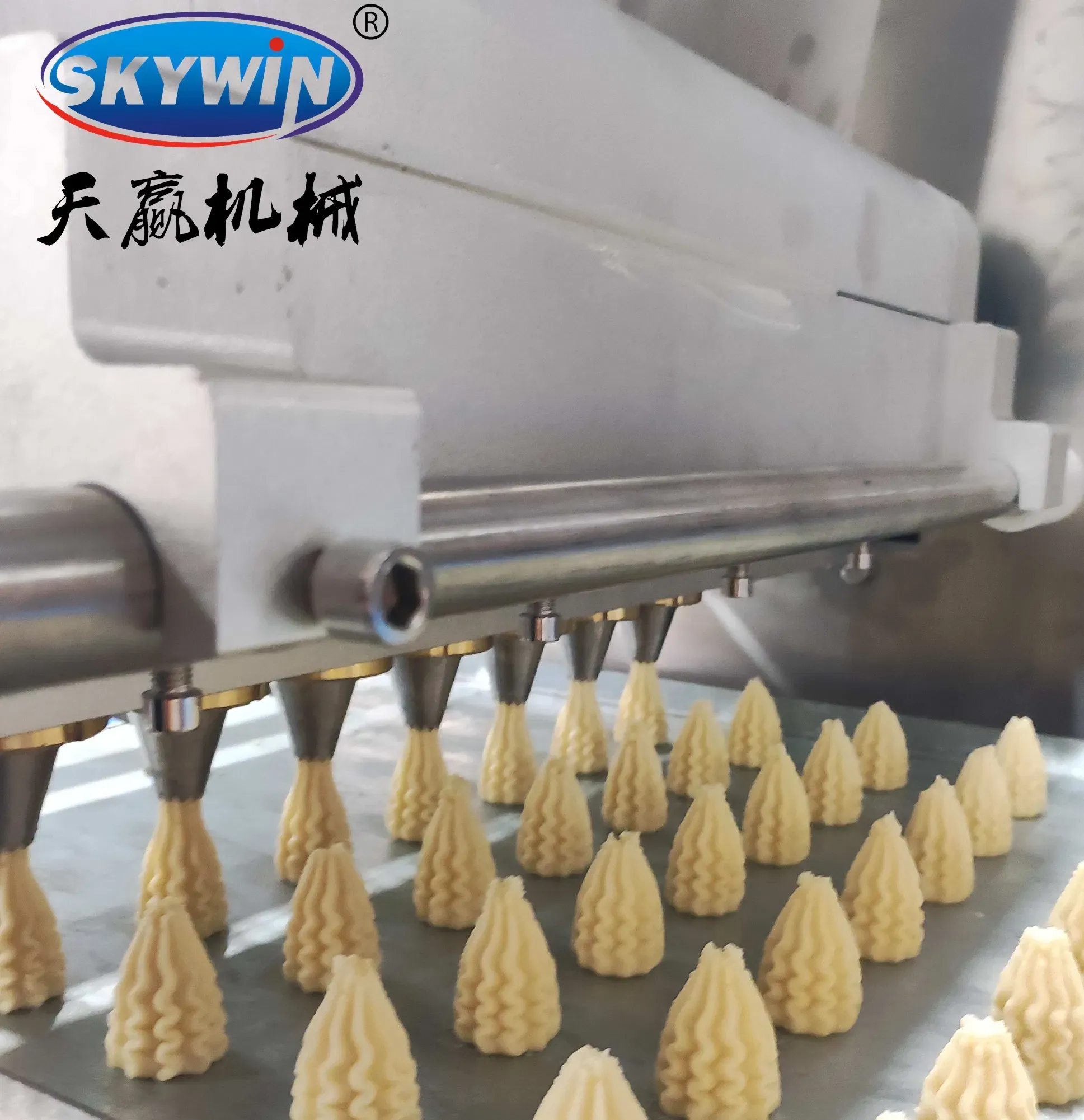 Полуавтоматическая машина для производства печенья из нержавеющей стали 304 5