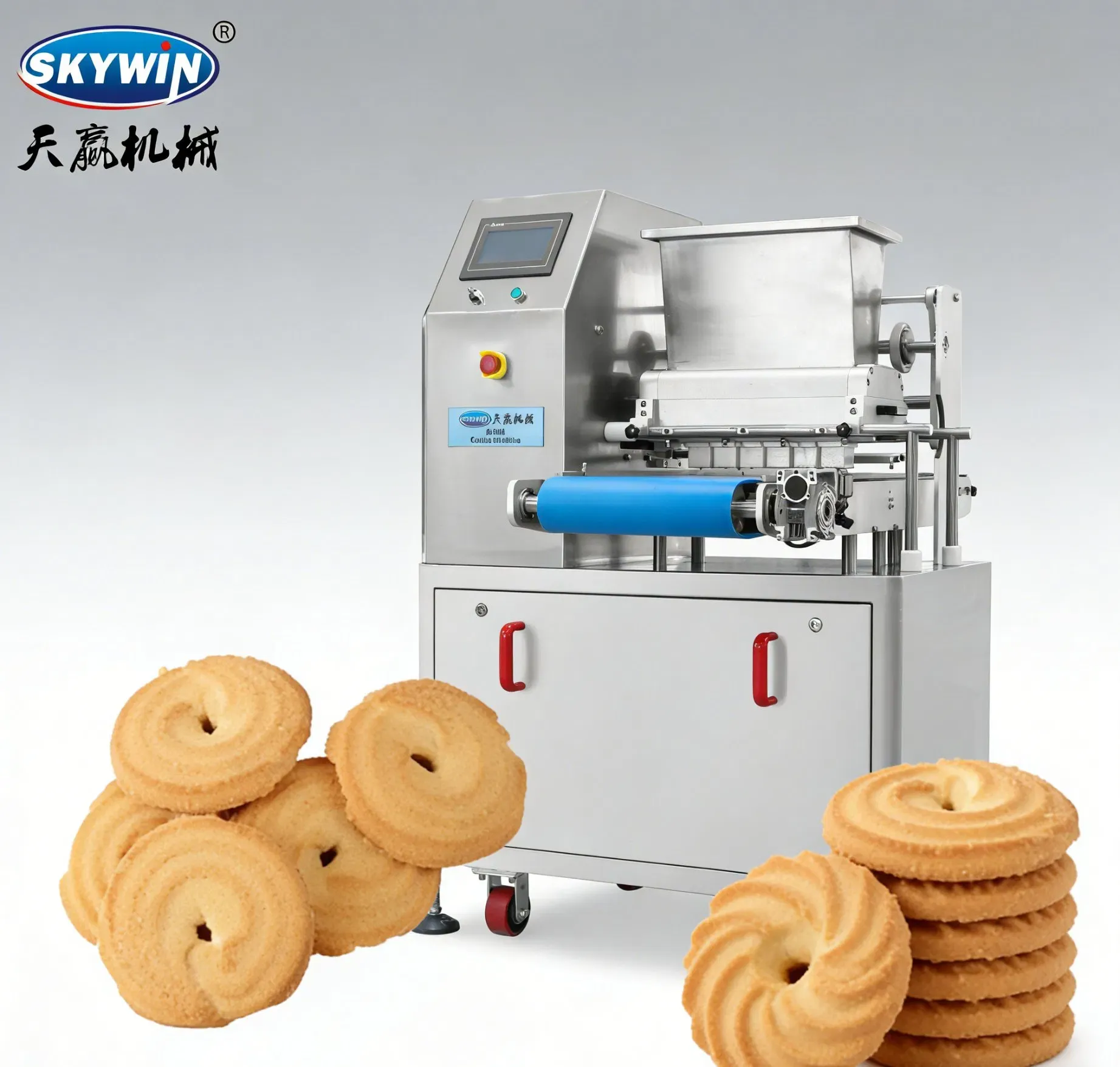 Полуавтоматическая машина для производства печенья из нержавеющей стали 304