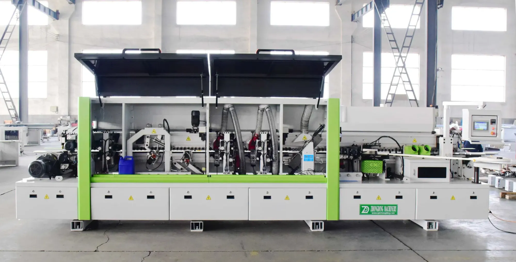 Профессиональная машина для кромления и производства фанерных коробок Zhongding