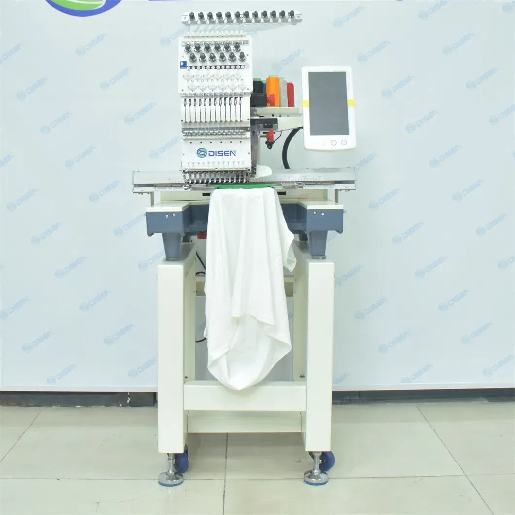 Эффективная машина для вышивки на кепках с одной головой 4