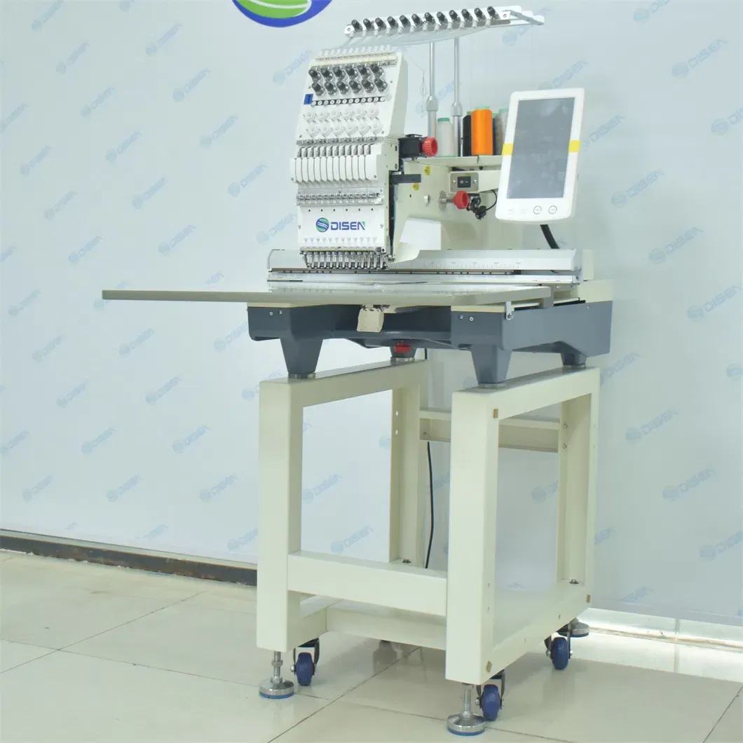 Эффективная машина для вышивки на кепках с одной головой 3