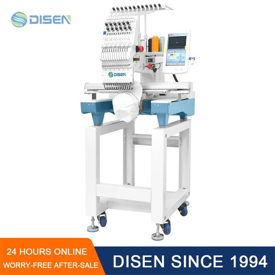 Эффективная машина для вышивки на кепках с одной головой