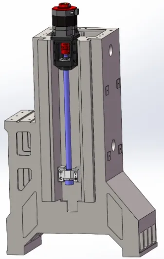 Эффективный вертикальный ЧПУ станок VMC855 для прецизионного фрезерования 4