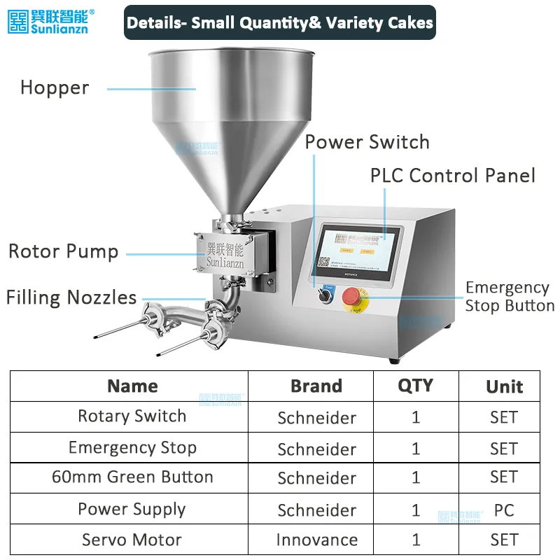 Автоматическая машина для начинки и декорирования тортов EX10-1 4