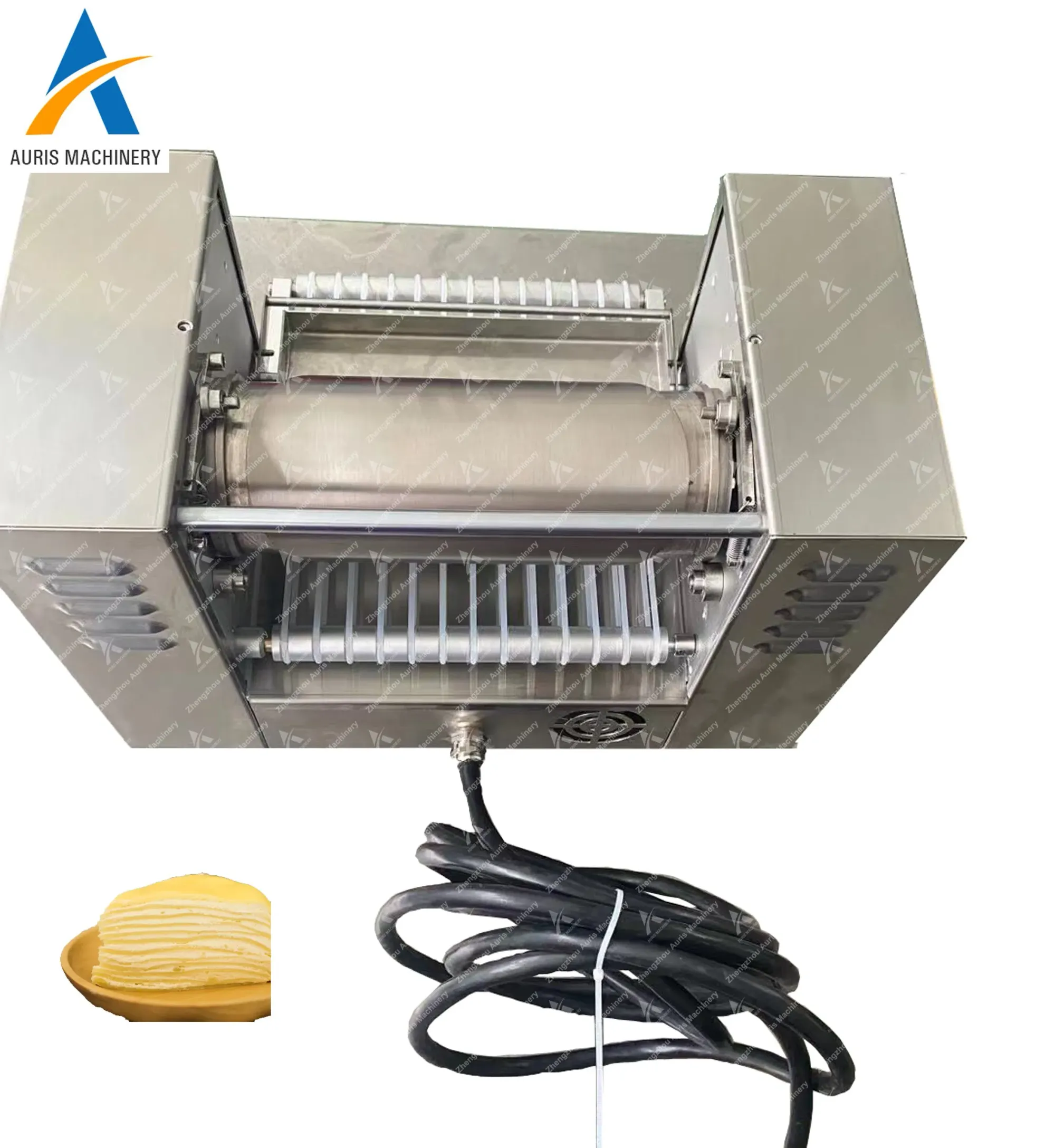 Электрическая машина для приготовления крепов и блинов