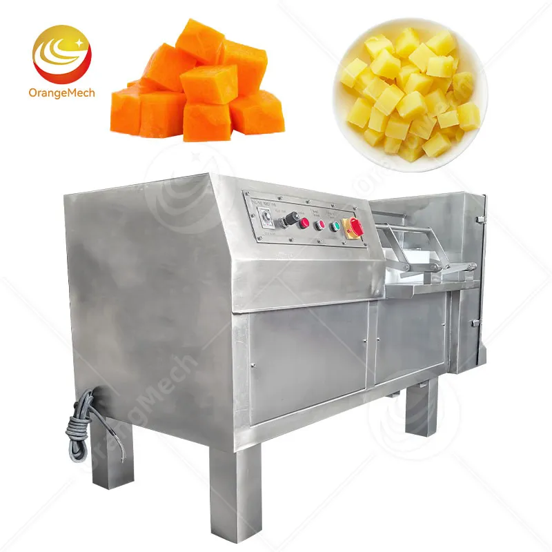 Электрическая машина для нарезки кубиками фруктов, овощей и мяса