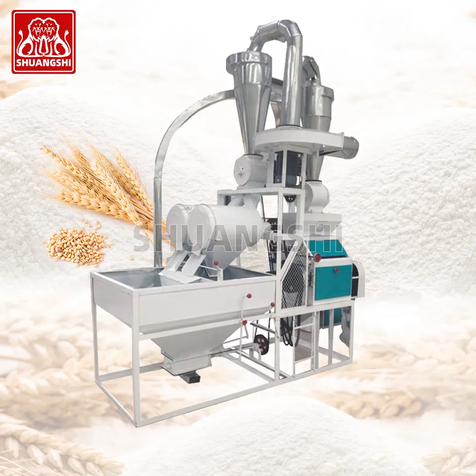 Автоматическая мельница для пшеничной муки и кукурузы