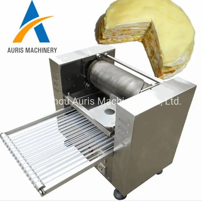 Электрическая машина для формирования корки маленького шоколадного милли-крепового торта 4