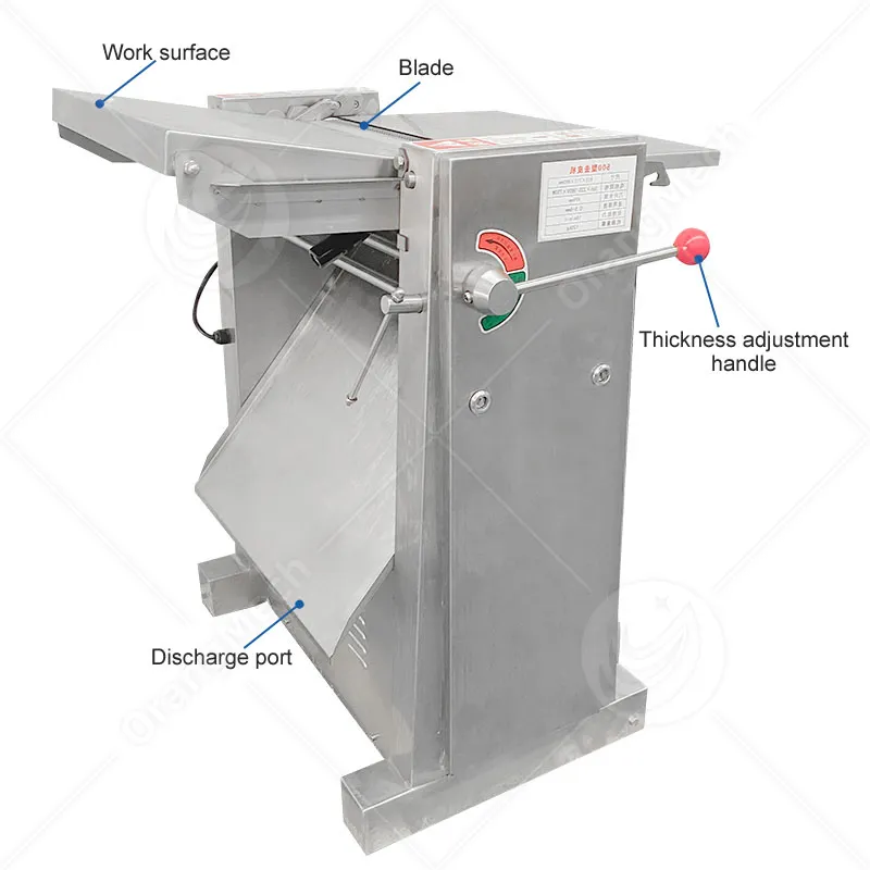 Автоматическая свиная кожная машина для снятия кожи свинины и говядины 4