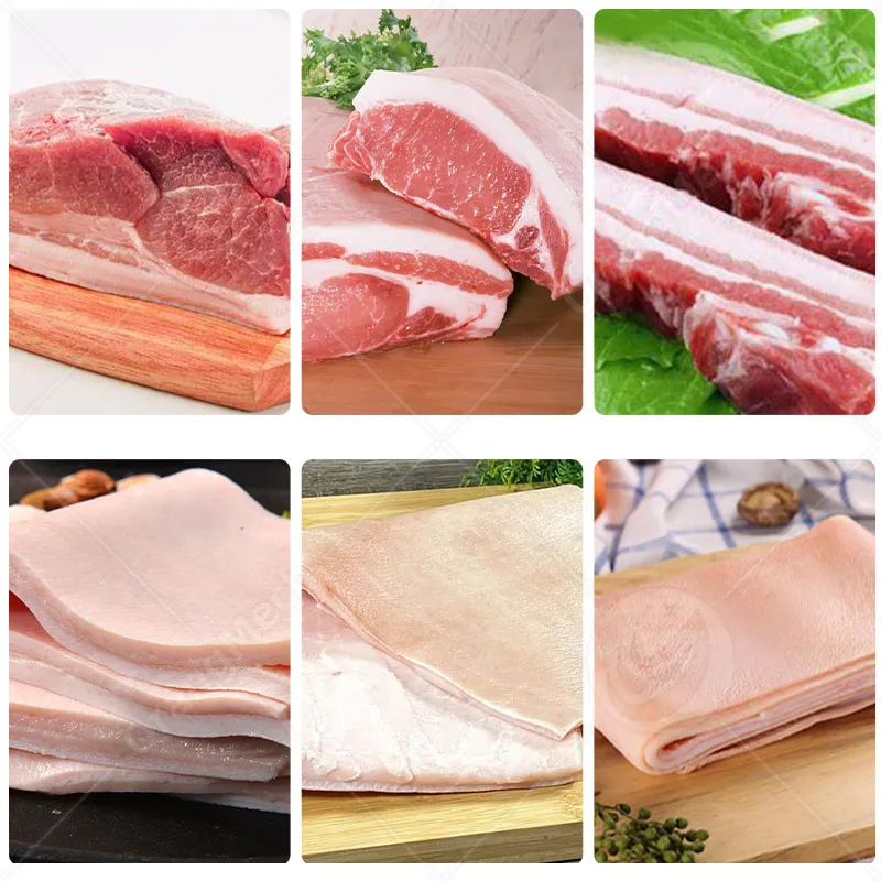 Автоматическая свиная кожная машина для снятия кожи свинины и говядины 6