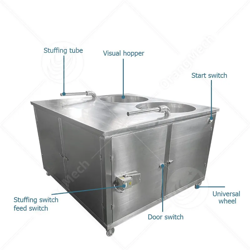 Гидравлический фаршеподаватель для колбас с электрическим приводом 6