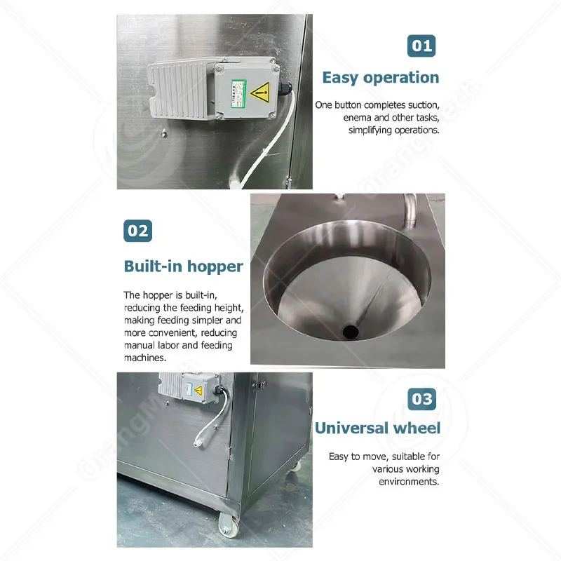 Гидравлический фаршеподаватель для колбас с электрическим приводом 5