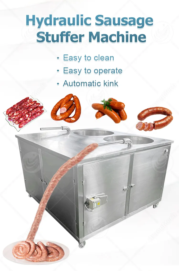 Гидравлический фаршеподаватель для колбас с электрическим приводом 2