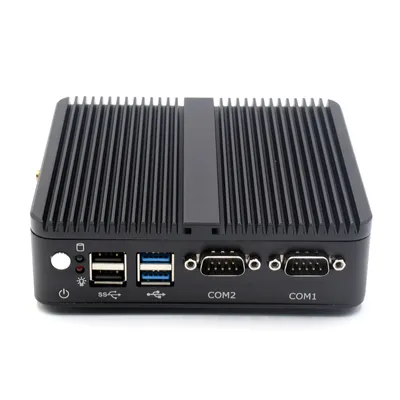 Встраиваемый сервер с четырьмя ядрами J4125 64GB SSD промышленный мини-ПК 2