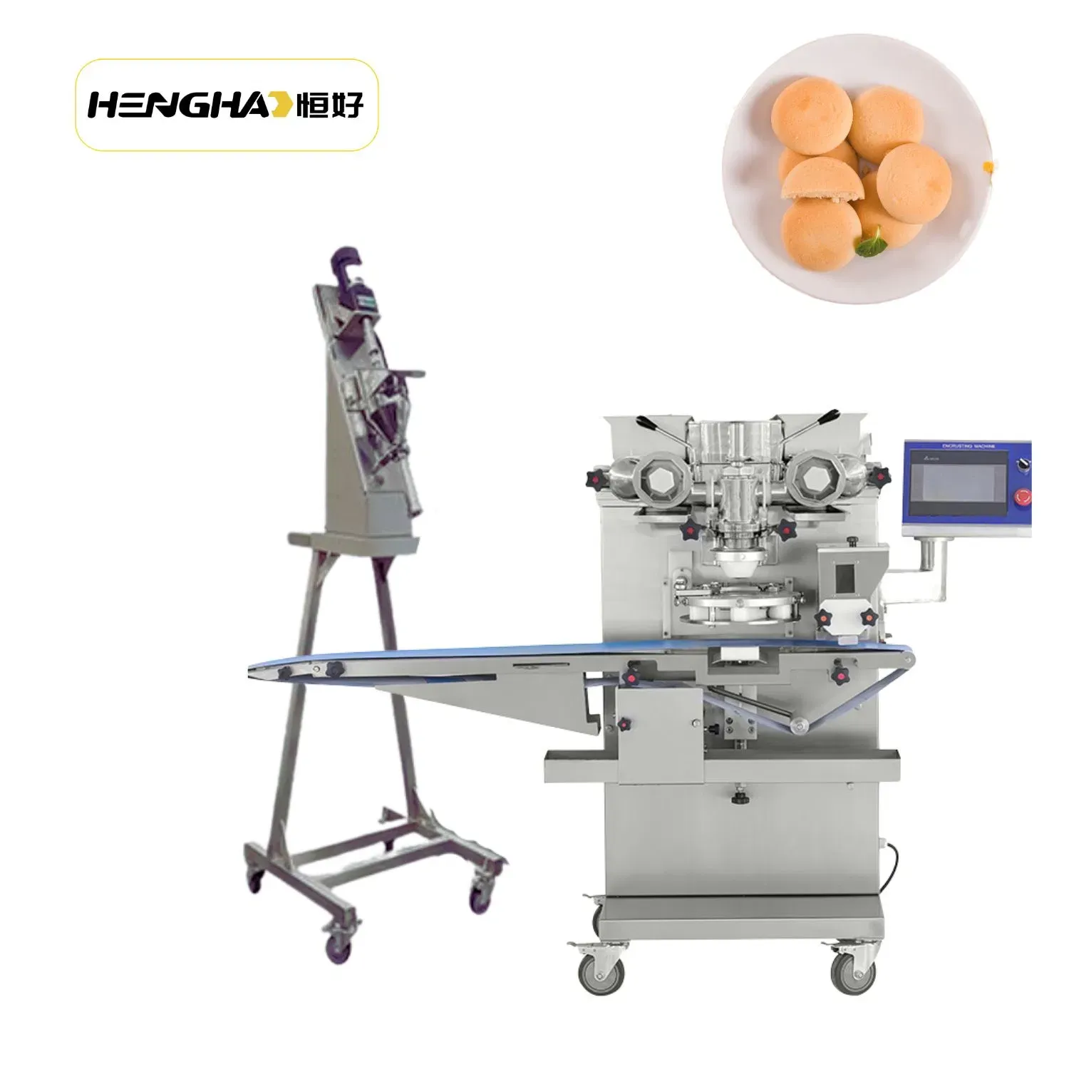 Автоматическая машина для обсыпки с шоколадной подачей HM-810 6