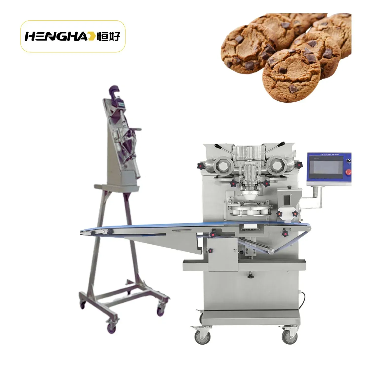 Автоматическая машина для обсыпки с шоколадной подачей HM-810 5