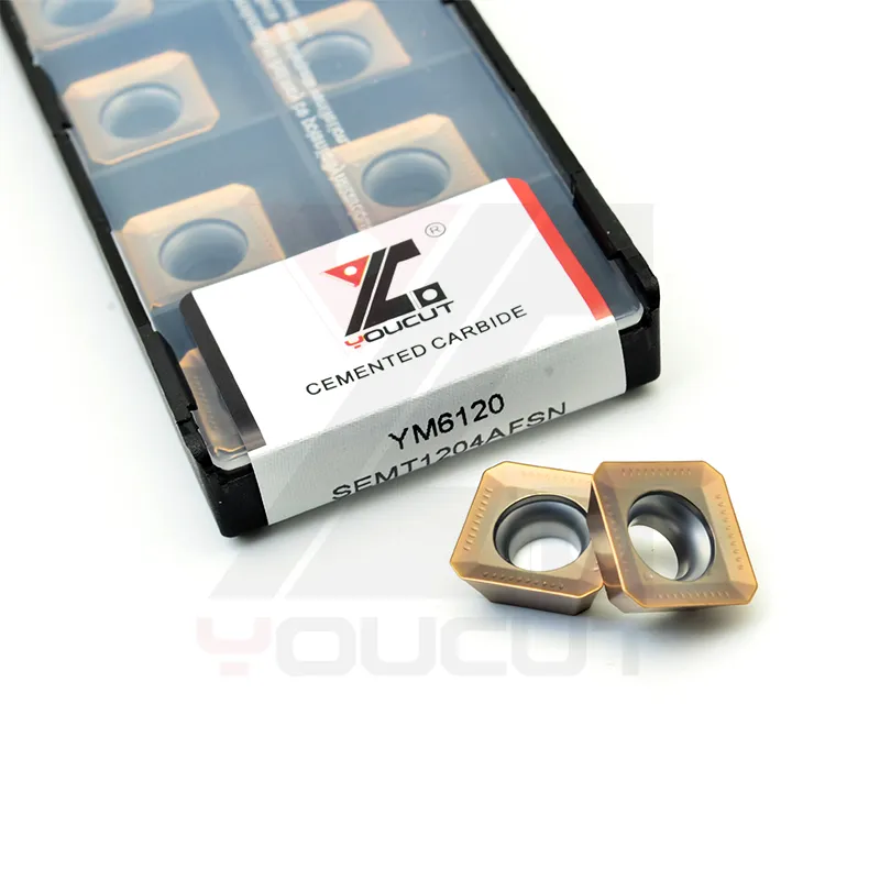 Концевая фреза с карбидной вставкой SEMT12 6