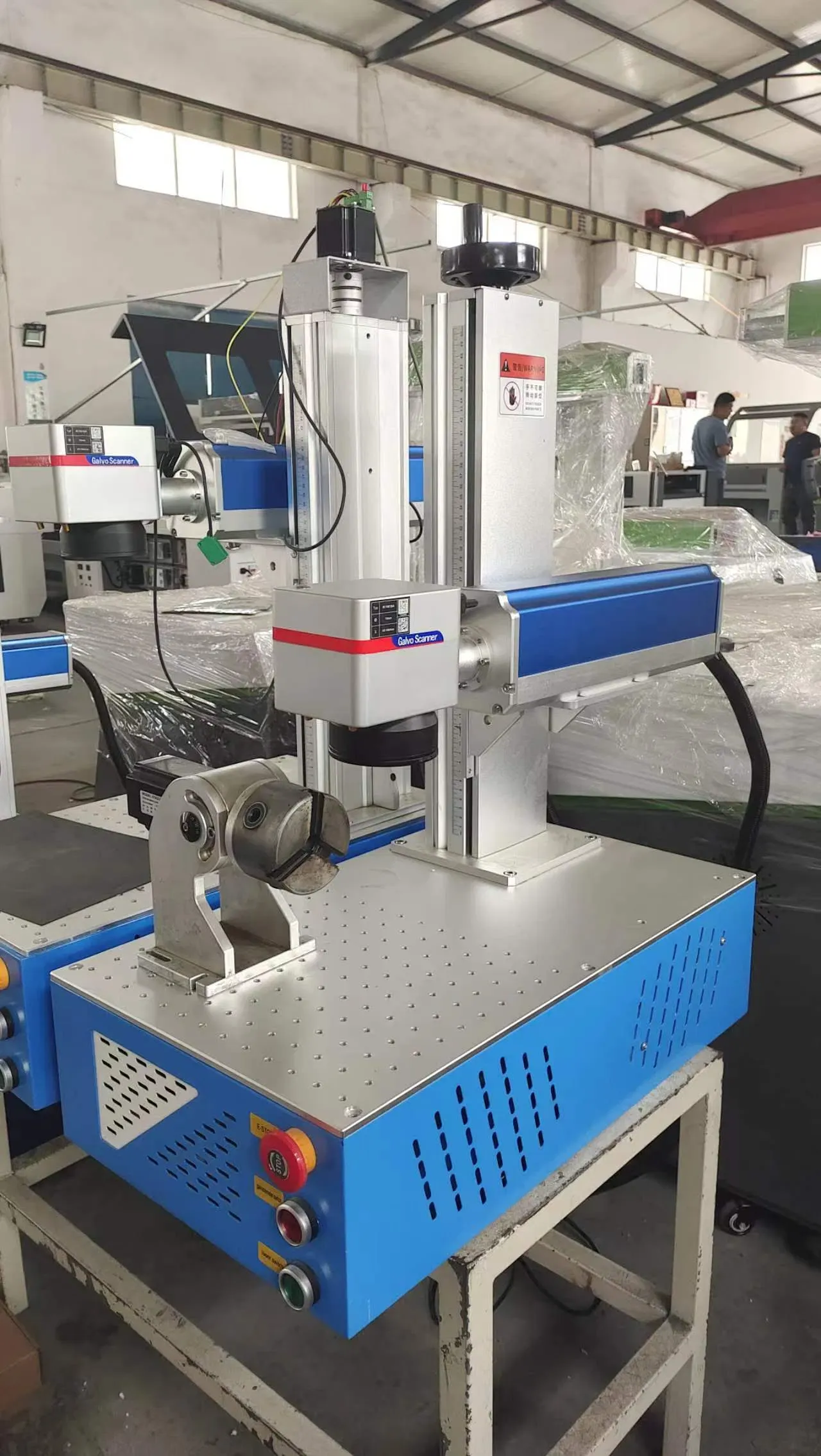 Начальный уровень волоконного лазера 30W Raycus с 300*300mm линзой Sg7110 программным обеспечением Ezcad 2