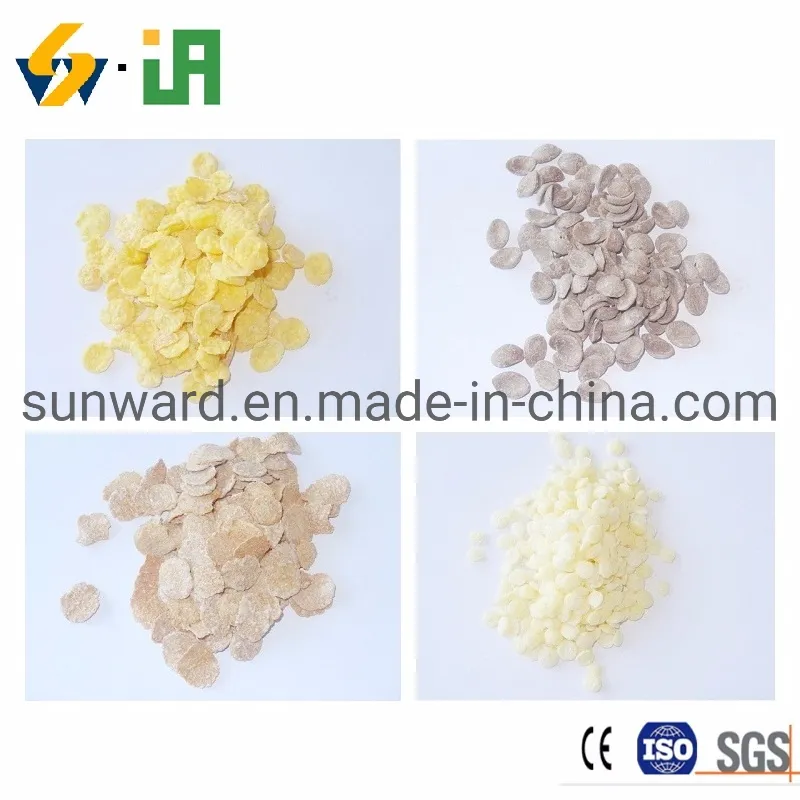 Профессиональная линия производства кукурузных хлопьев 2