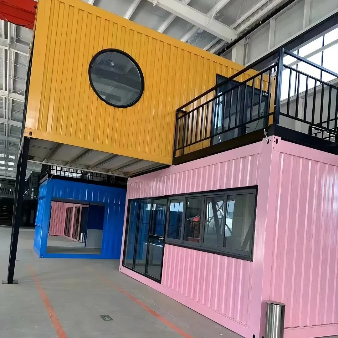 Профессиональный модульный контейнерный дом для бизнес-лагеря проживания