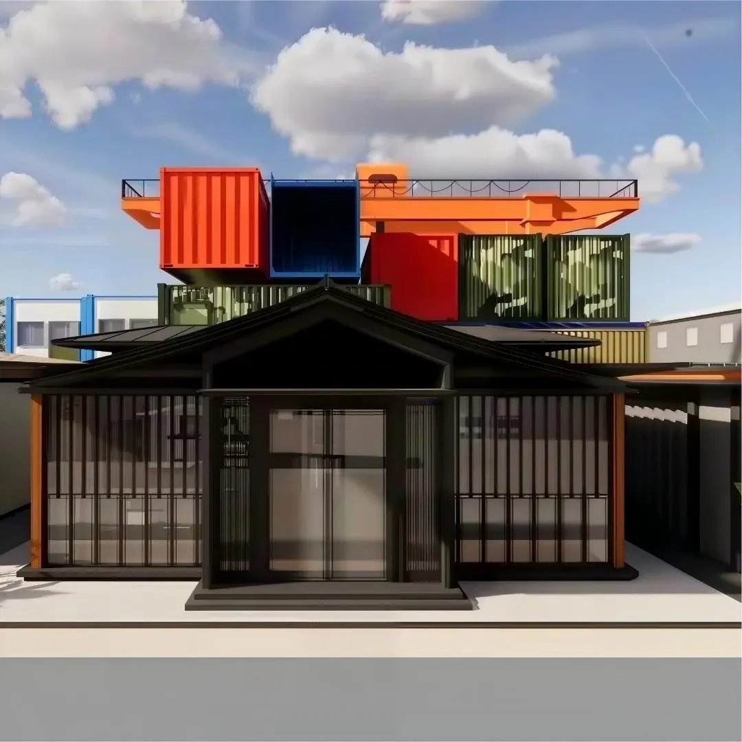 Профессиональный модульный контейнерный дом для бизнес-лагеря проживания 2