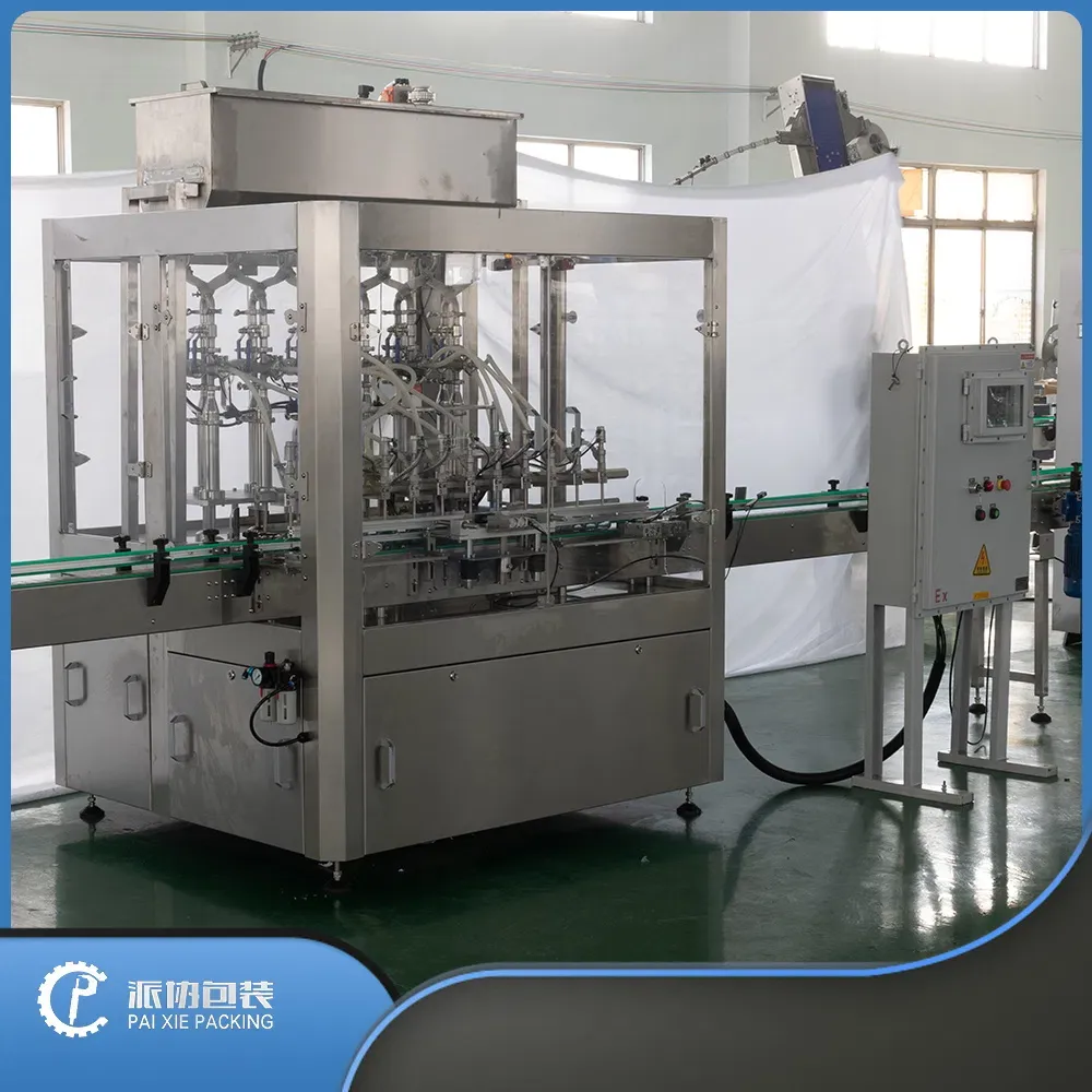 Автоматическая машина для розлива и закупорки жидкостей PX-BFC80