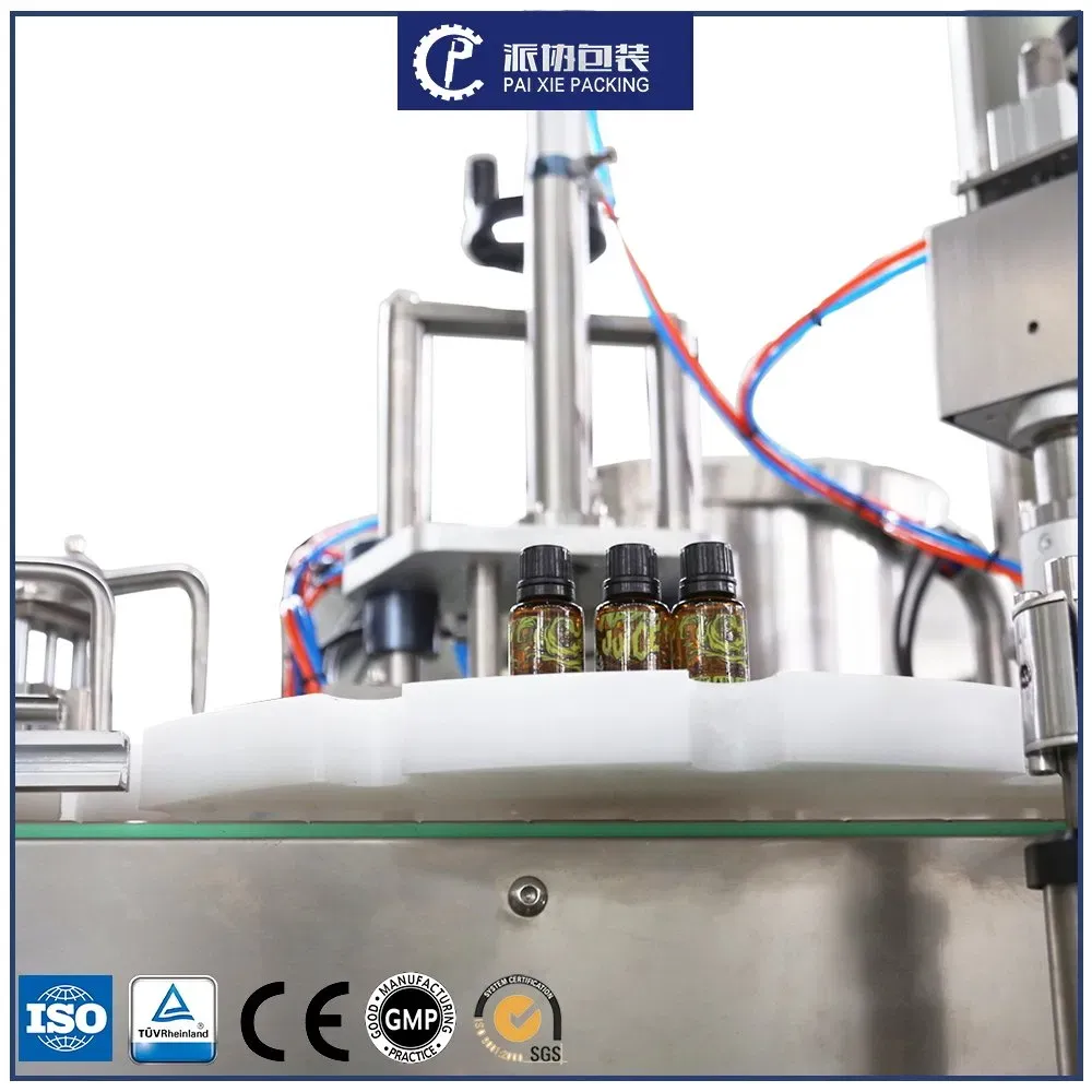 Автоматическая машина для розлива и закупорки жидкостей PX-BFC80 2