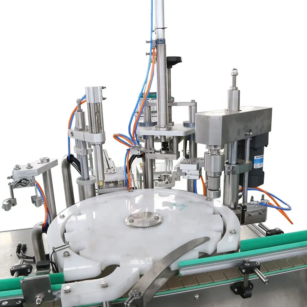 Автоматическая машина для розлива и закупорки жидкостей PX-BFC80 6