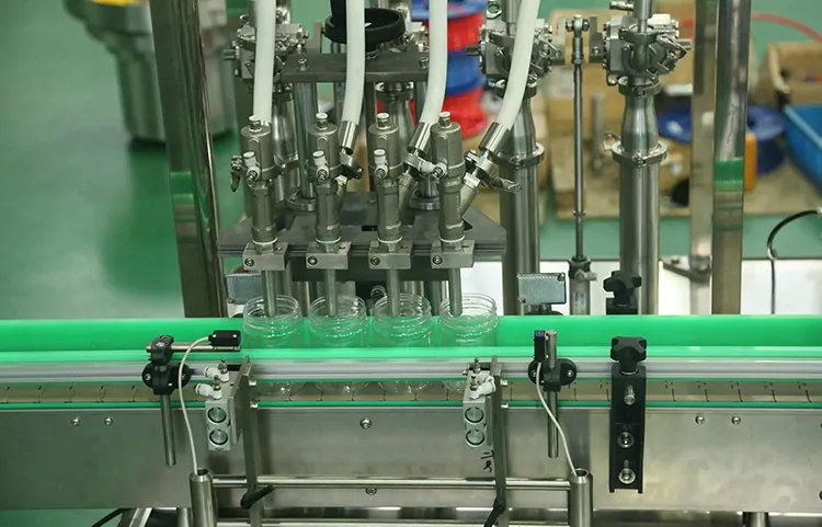 Автоматическая машина для розлива и закупорки жидкостей PX-BFC80 5