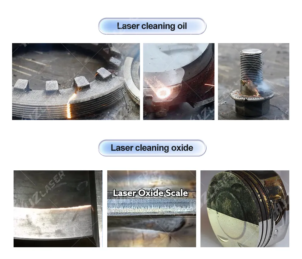 Профессиональный лазерный очиститель 50W-500W 5