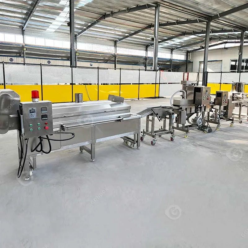 Автоматическая машина для производства форм для хлеба, рыбных палочек, гамбургеров и других продуктов 2