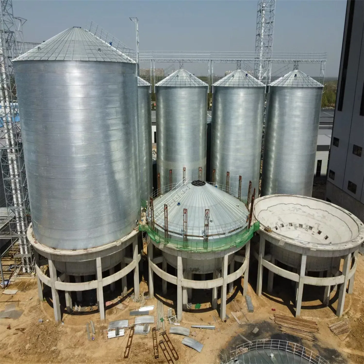 Профессиональные зернохранилища для хранения зерна на фермах и разведения 4