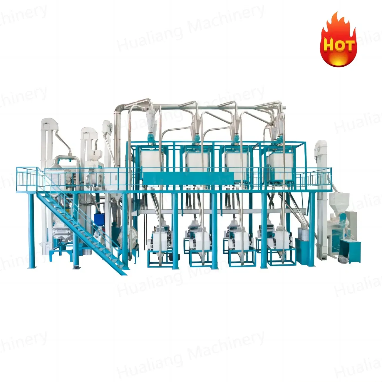 Мельница для кукурузы и пшеницы 30-50 т/сутки