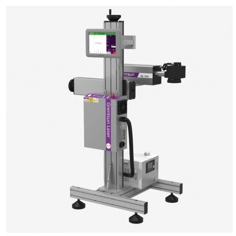 Профессиональная УФ лазерная маркировочная машина для ДМ QR ПП ПЭ ПВХ пленки 2