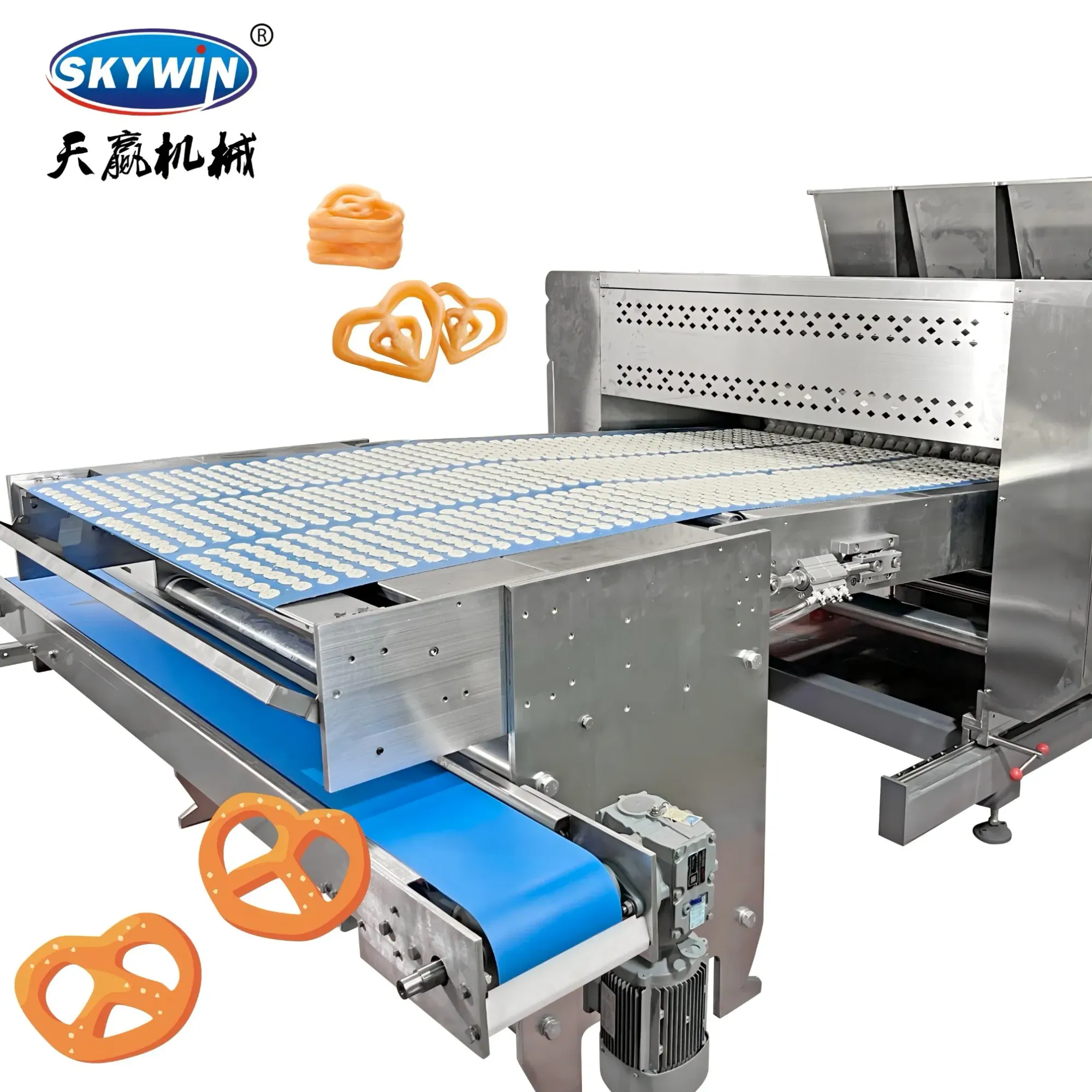 Автоматическая линия производства печенья