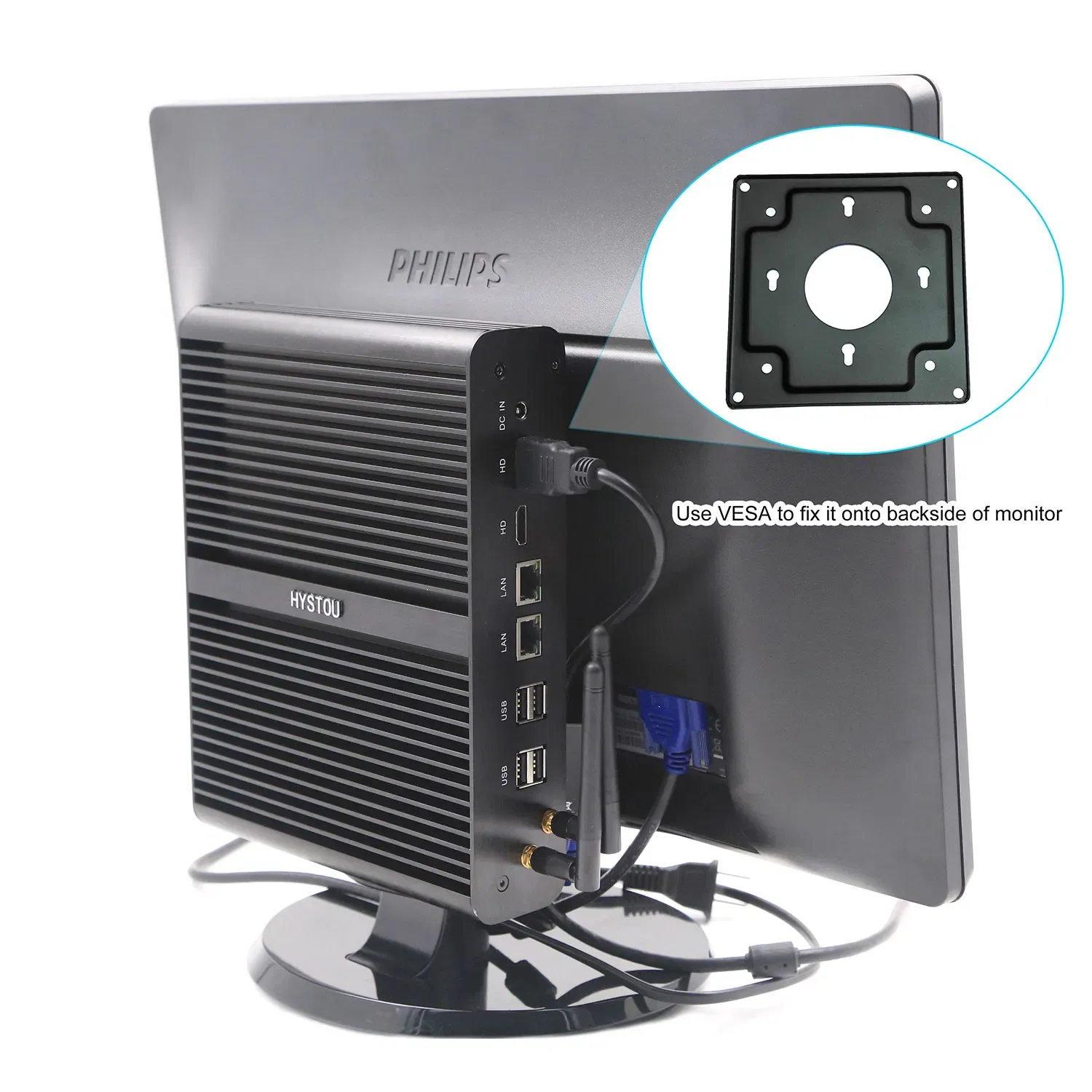 Безвентиляторный промышленный мини-ПК P05B с Intel Core i7 5