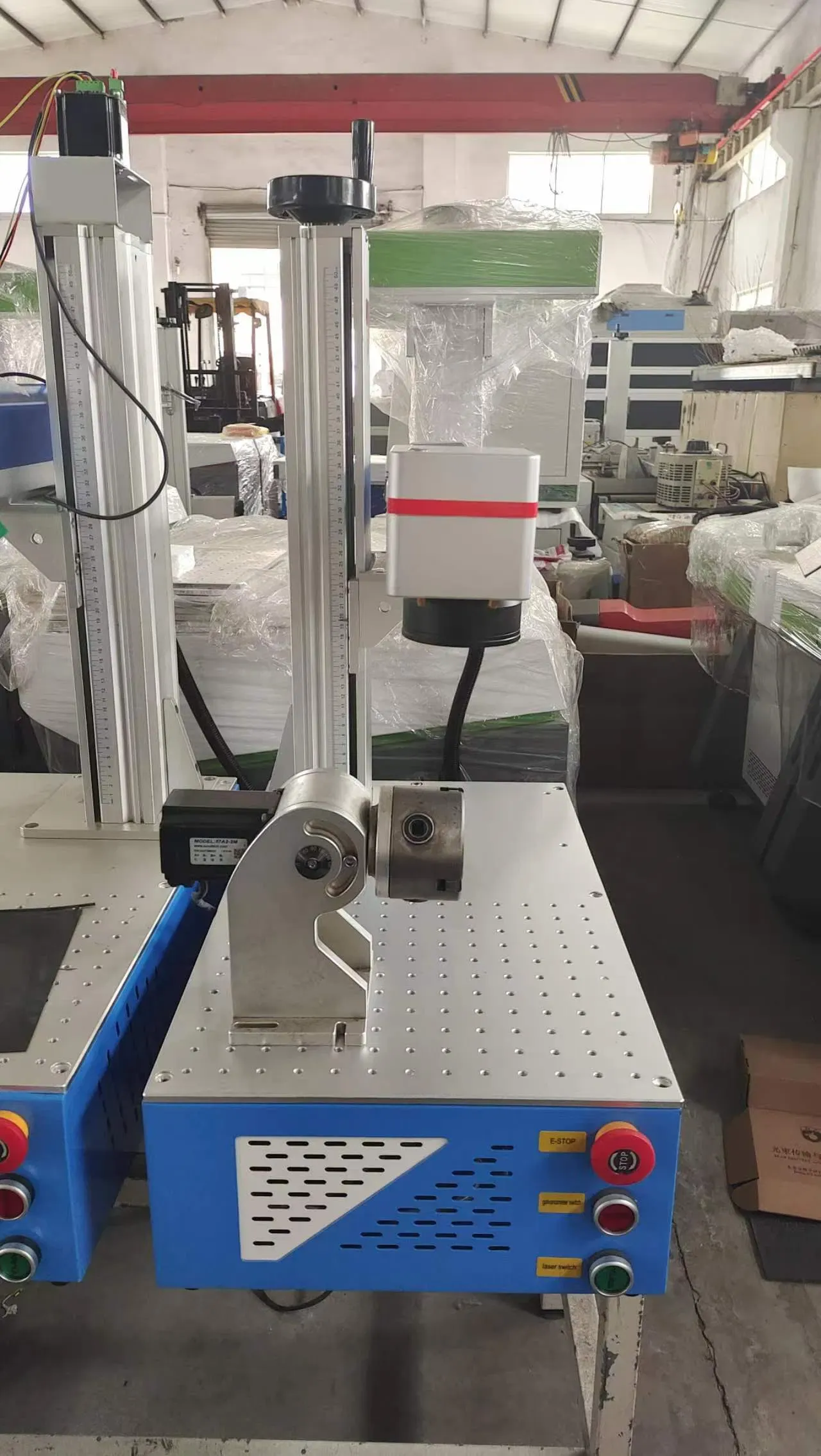 Профессиональный лазерный маркировочный станок 30W с сканером Tenfotai/Sino Galvo 5