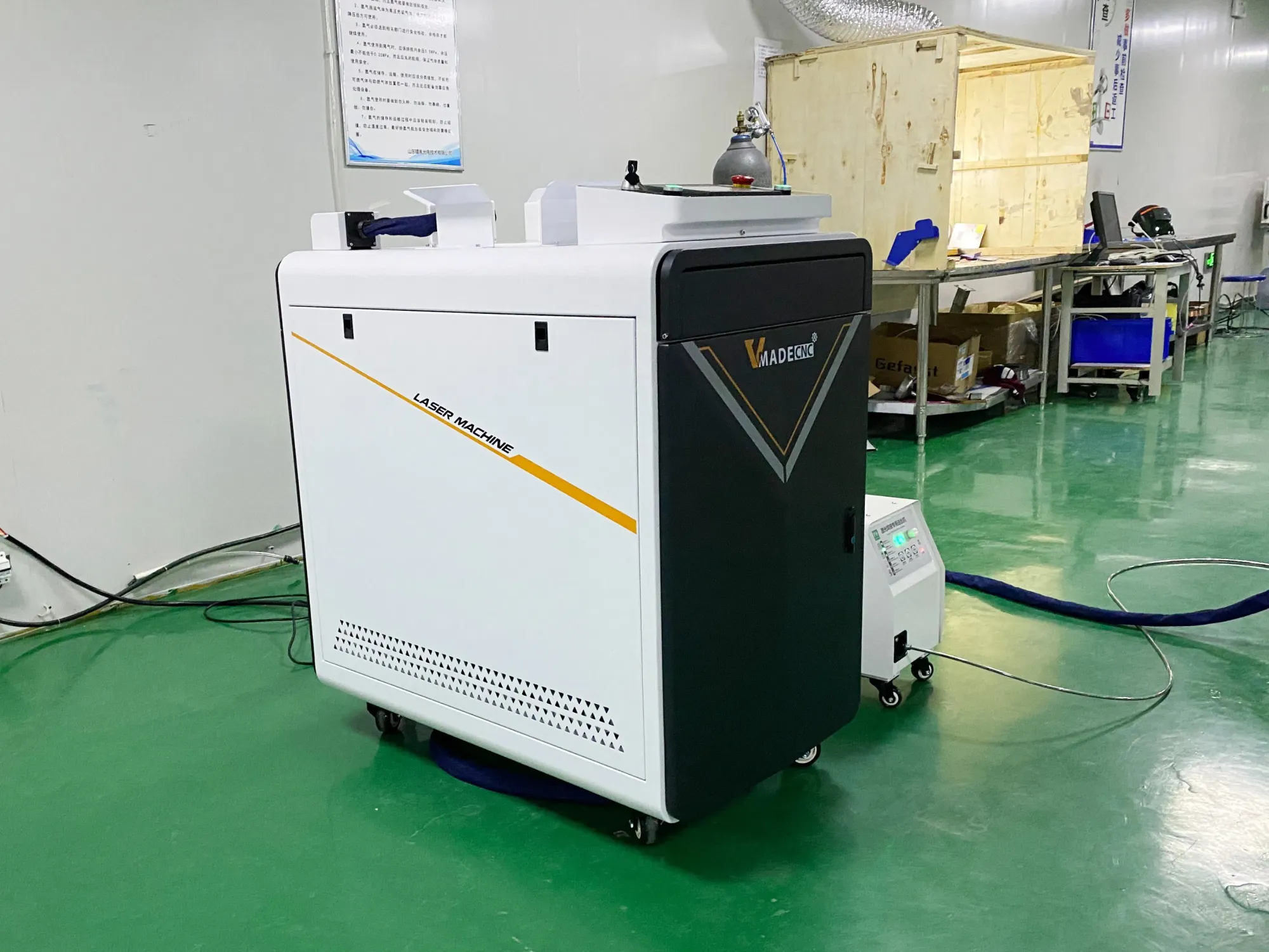 Машина для очистки волоконным лазером 6