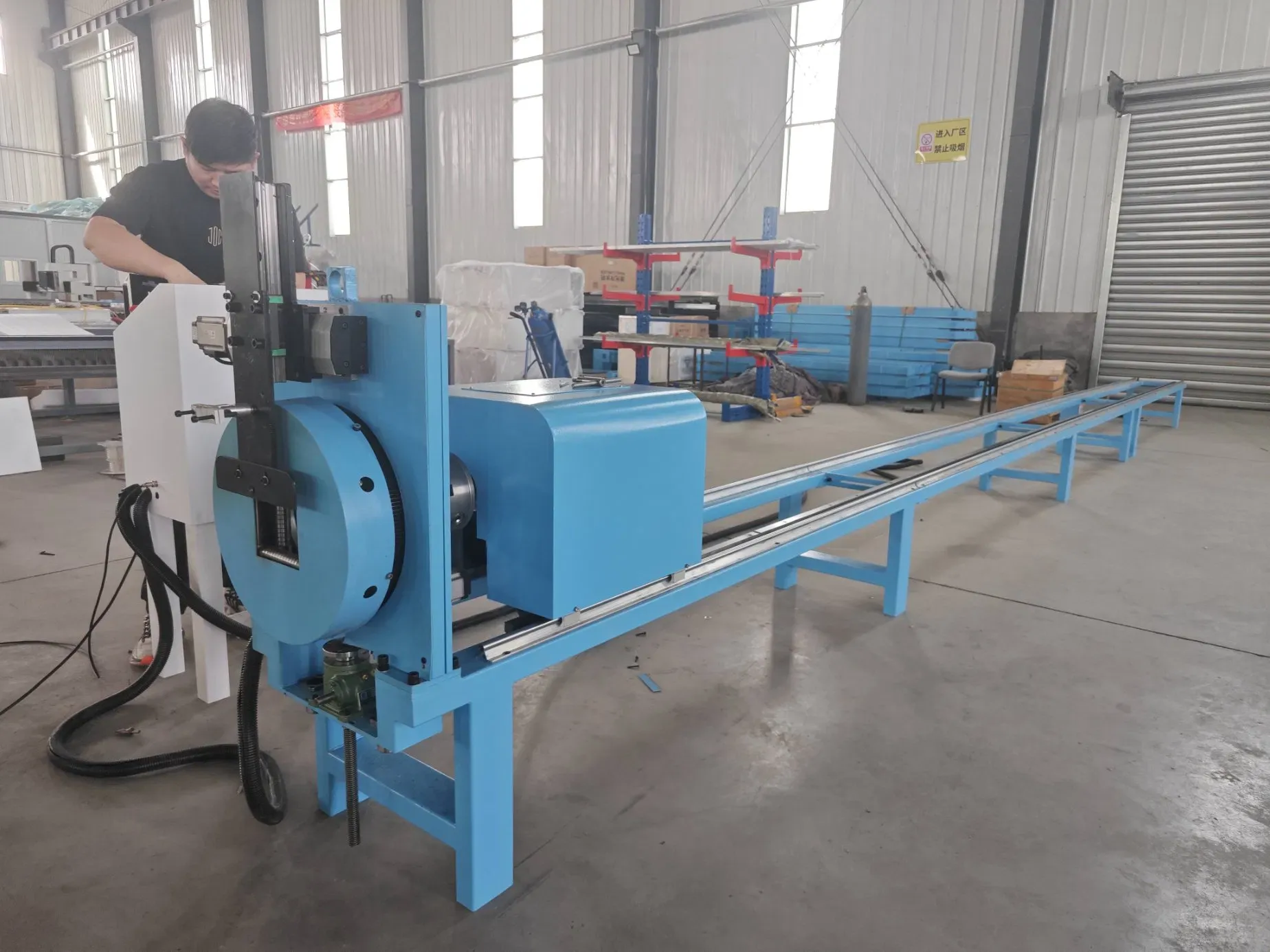 Лазерная резка волокна для Dia100mm квадратной прямоугольной стальной трубы 5