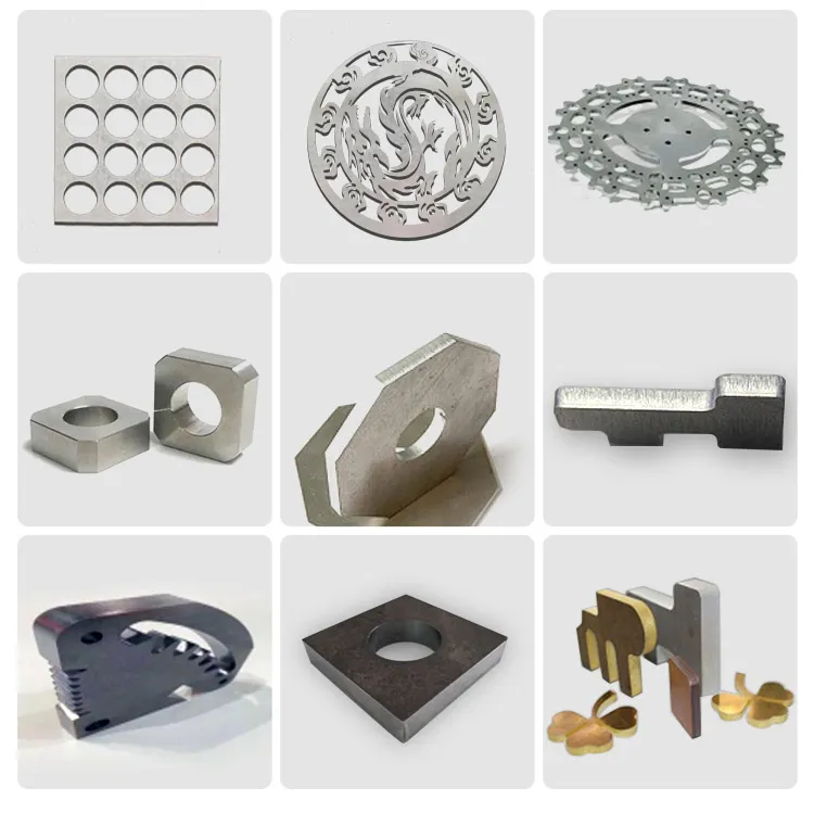 Лазерная резка волокном с обменной платформой для маркировки и резки металла 3